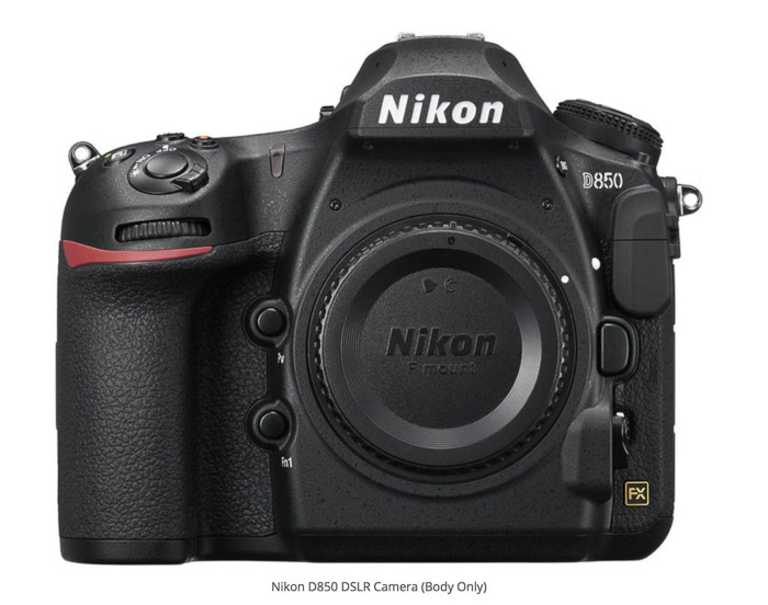 uma imagem de uma Nikon D850