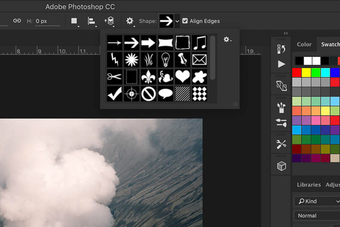 flip an image in photoshop