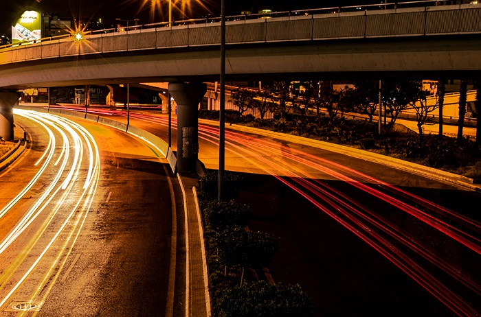 Light Trails Photo by Rosana Joubanian