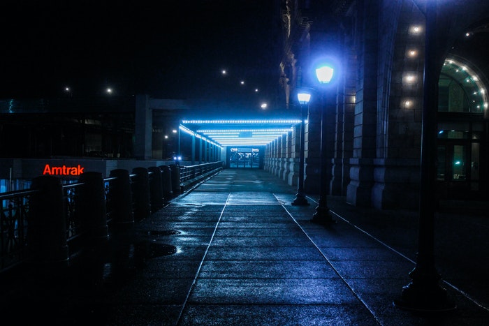 Nocna fotografia uliczna