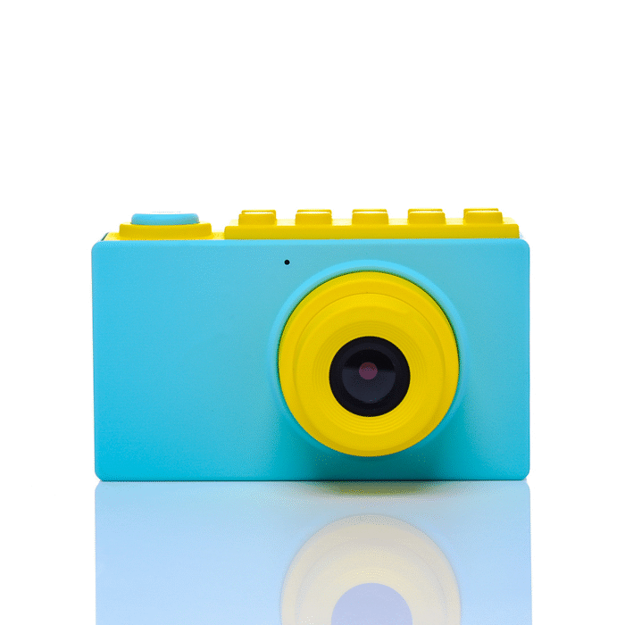 Fotografia 360 do produto de uma câmera de brinquedo