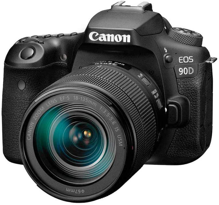Imagem Canon EOS 90D para astrofotografia de céu profundo