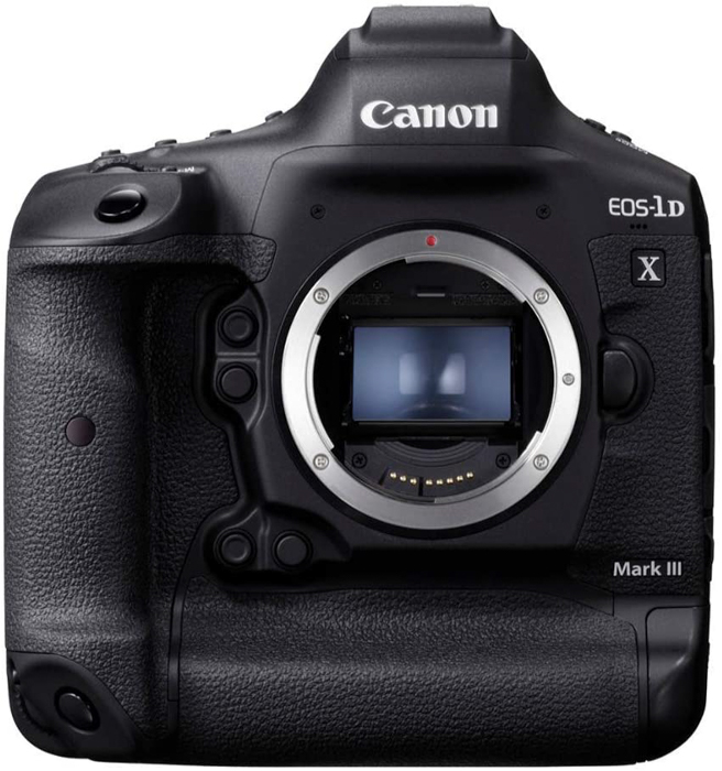 Câmera digital SLR Canon EOS 1DX Mark III para fotografia de vida selvagem