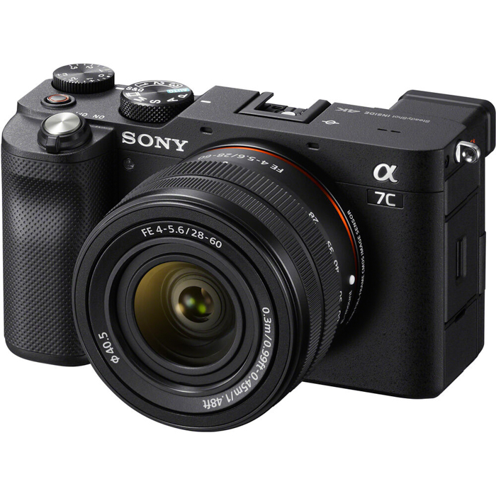 Uma imagem de câmeras sem espelho Sony A7C