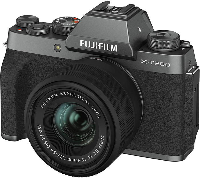 uma imagem de um Fujifilm X-T200