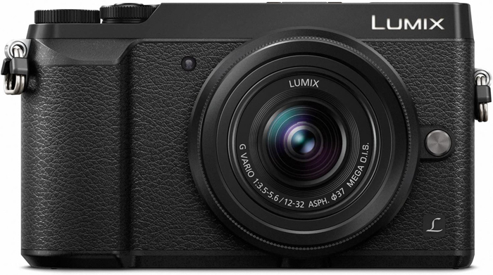 uma imagem de uma câmera aponte e dispare avançada Panasonic Lumix GX85