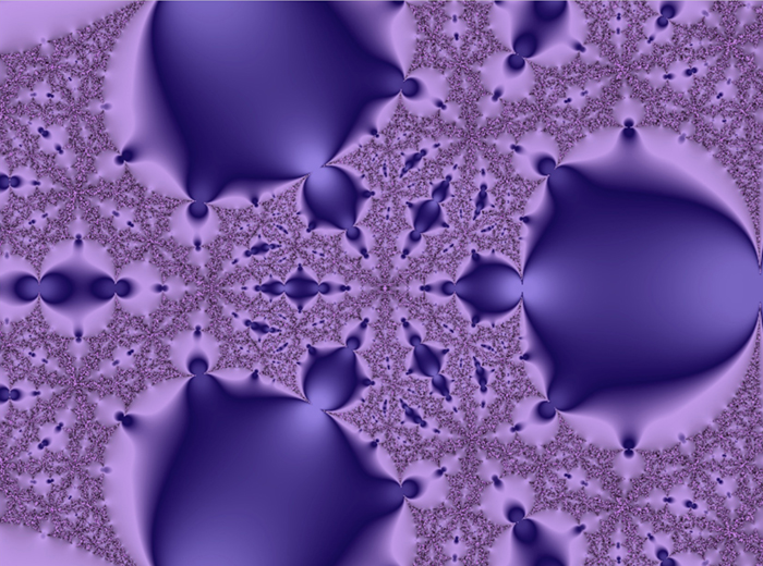 textura padrão fractal roxo